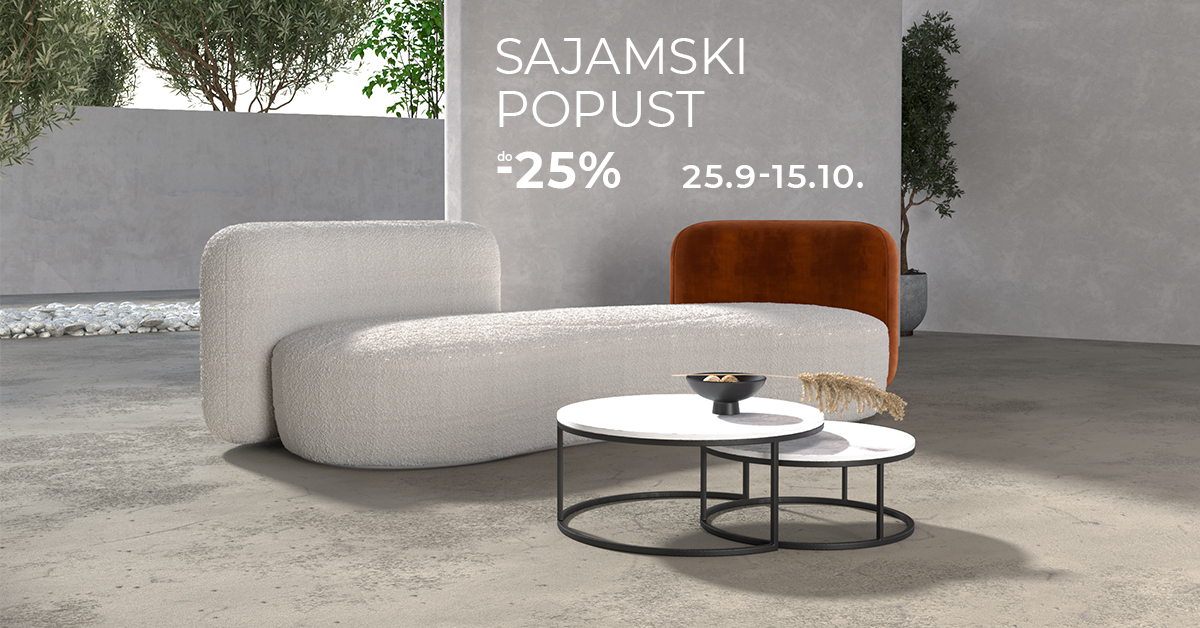 Sajamski popust do - 25% 